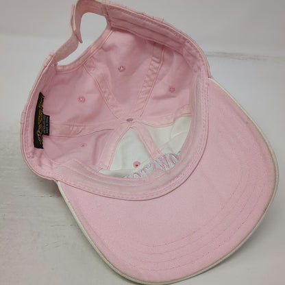 Triangle Sport Headwear Baseball Cap White OSFM Pink Yellowstone Contrast Hat