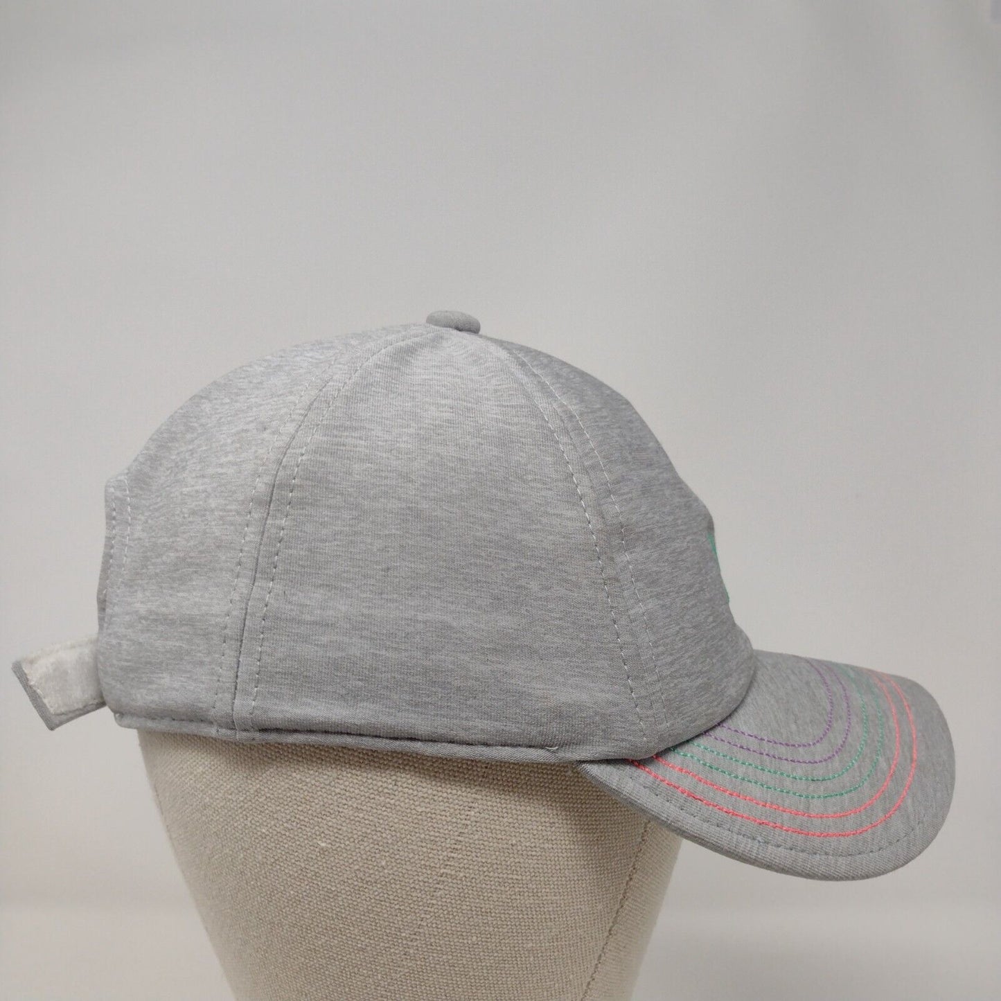 Under Armour Youth Strapback Hat Gray OSFA Free Fit Adjustable Embroidered