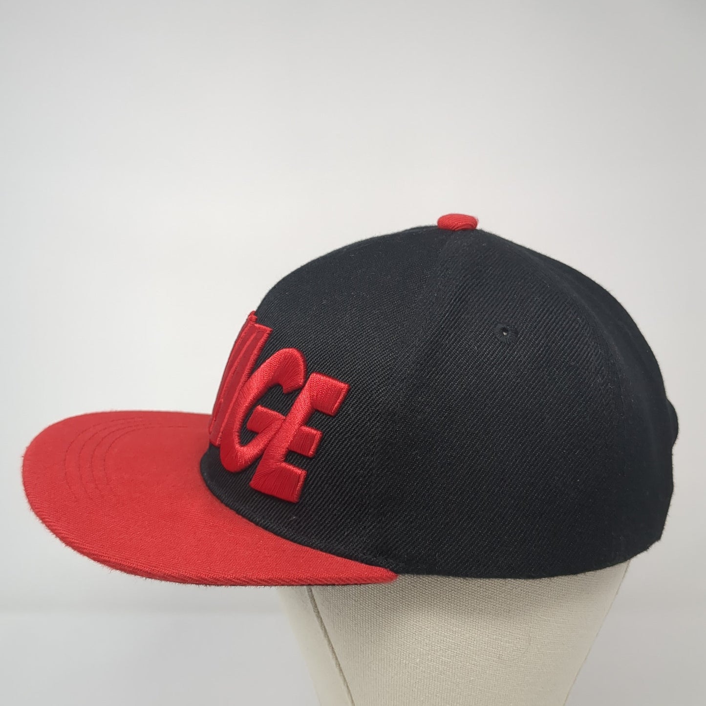 Savage Snapback Hat Multicolor One Size Adjustable Embroidered Six Flags