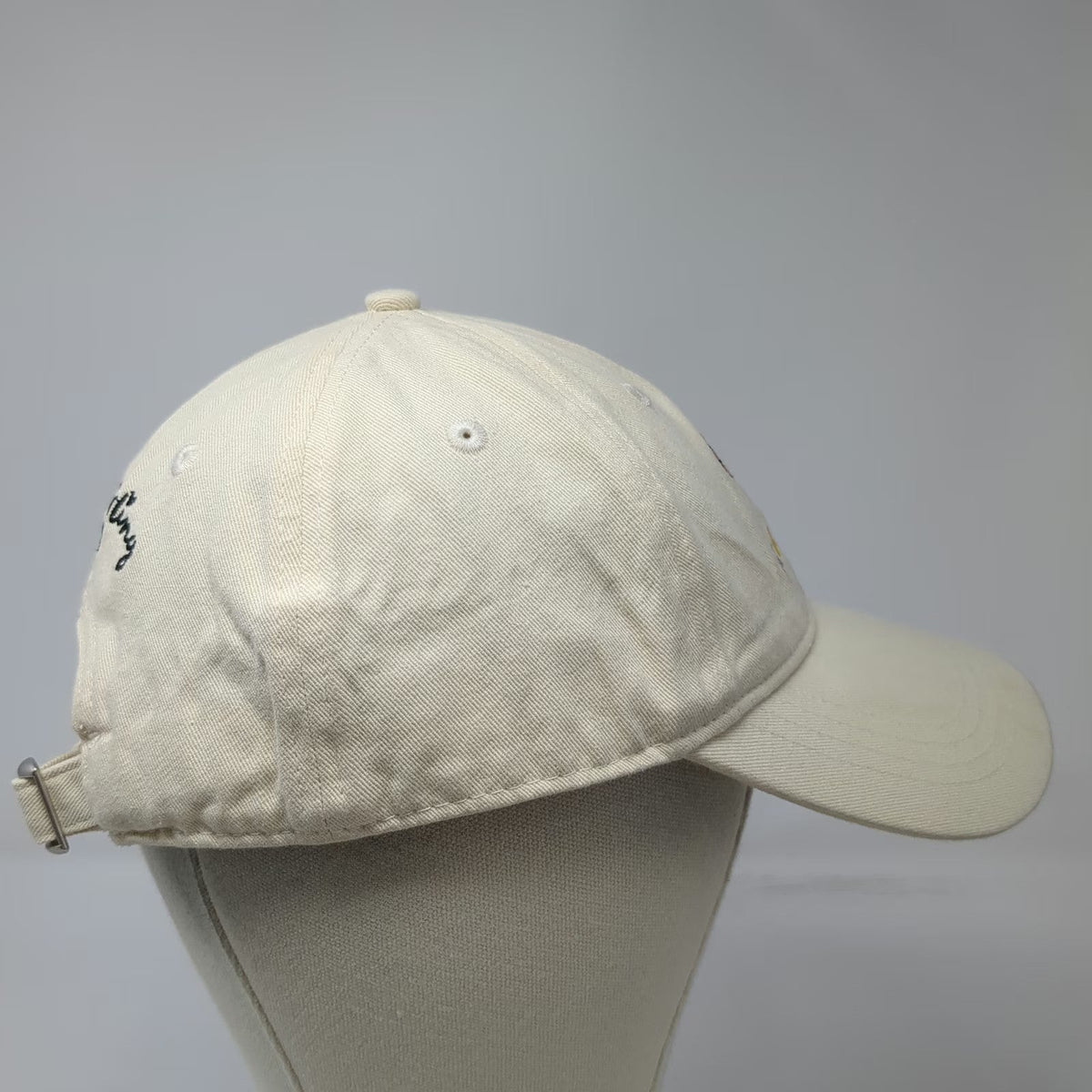 Frasier Sterling Baseball Cap Beige One Size Pickleball Sport Adjustable Hat