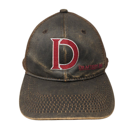 Drafters Ink Slideback Trucker Hat Brown One Size Mesh Back The Game