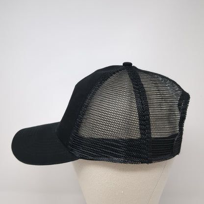 Fireball Cinnamon Whisky Trucker Hat Black OS Adjustable Mesh Back Hit Wear