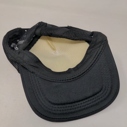Richful Thinking Snapback Trucker Hat Black One Size Adjustable Mesh Back