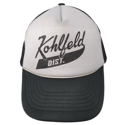 Kohlfeld Dist. Snapback Rope Trucker Hat Multicolor One Size Mesh Back