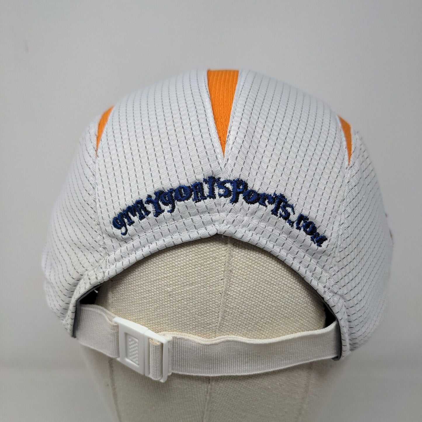 Headsweats Men's Slideback Hat Gray Adjustable Gray Goat Sports Logo Embroidered