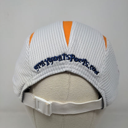 Headsweats Men's Slideback Hat Gray Adjustable Gray Goat Sports Logo Embroidered