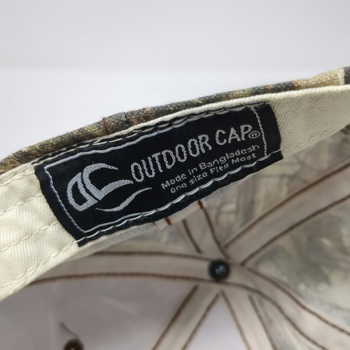 Outdoor Cap Baseball Cap Green Camo One Size Team Realtree Hunting Hat