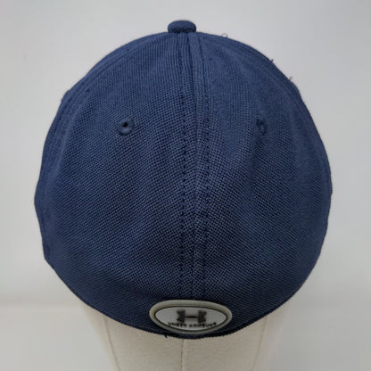 Under Armour HeatGear Fitted Hat Blue M/L Embroidered Protect This House