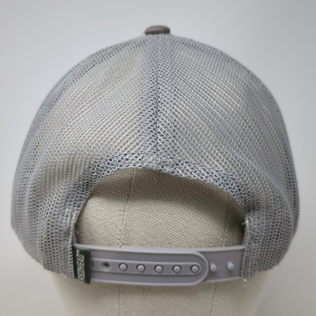 RedHead Trucker Hat Gray One Size Mesh Snapback Structured Logo Patch Hunting