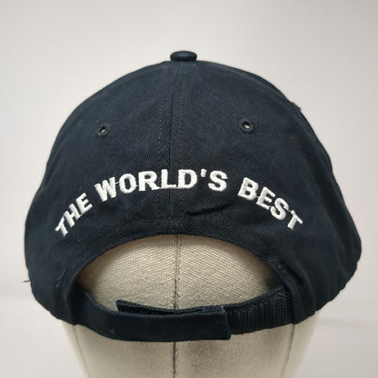 Kenworth Logo Black Silver White One Size Baseball Cap Hat World's Best Flame