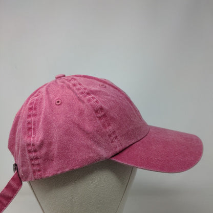 St. Pete Beach Florida Slideback Hat Pink OSFM Embroidered Adjustable