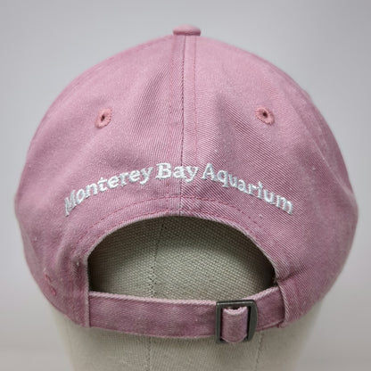 Gear For Sports Monterey Bay Aquarium Pink One Size Baseball Cap Slideback Hat