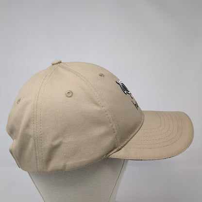 Hawaii Sea Turtles Strapback Hat Tan One Size Adjustable Solid 6 Panel