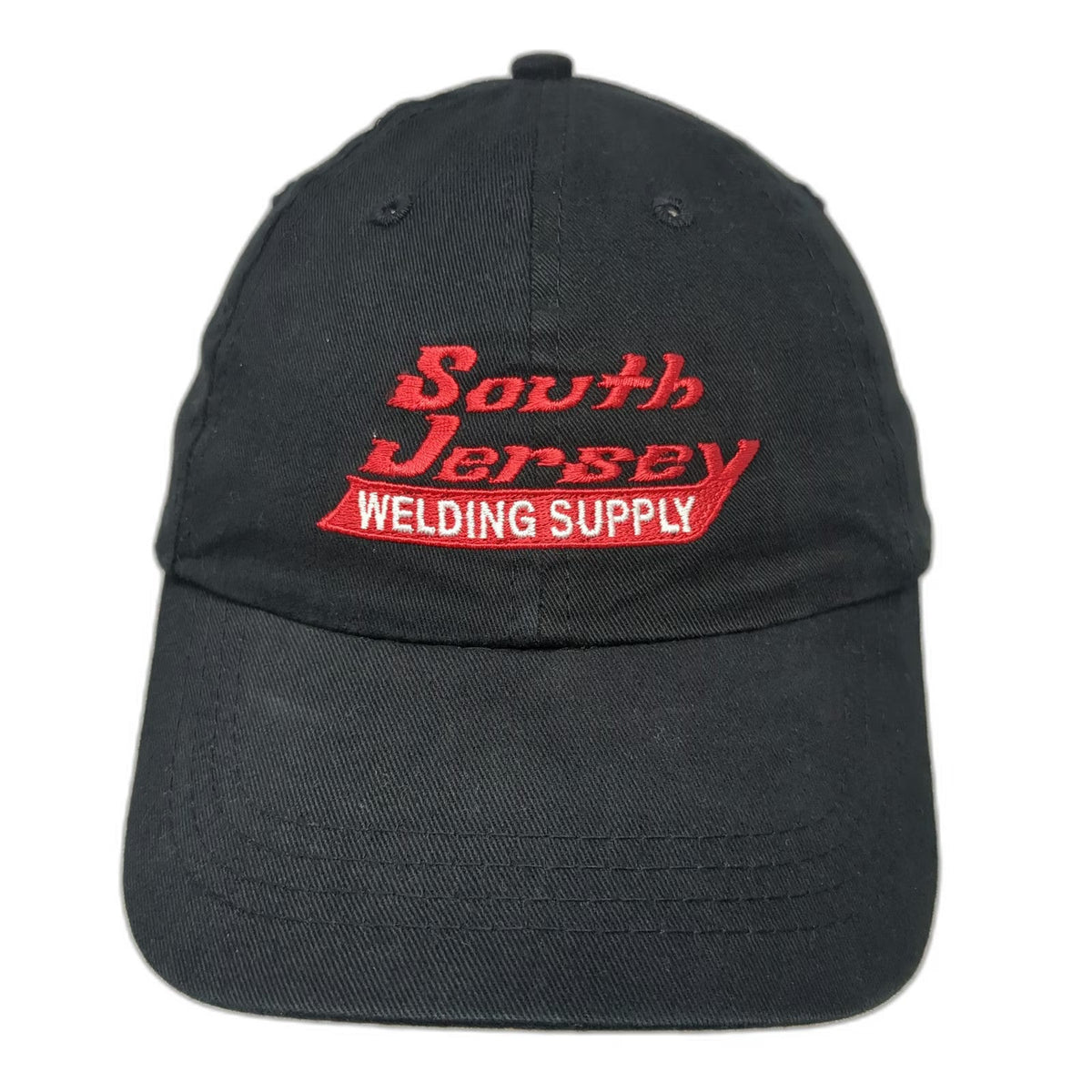 South Jersey Welding Supply Baseball Cap Black One Size Strapback Cotton Hat