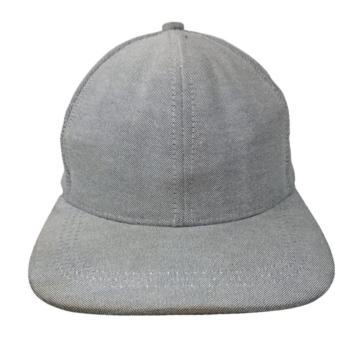 Divided by H&M Snapback Hat Gray One Size Embroidered Adjustable 6 Panel