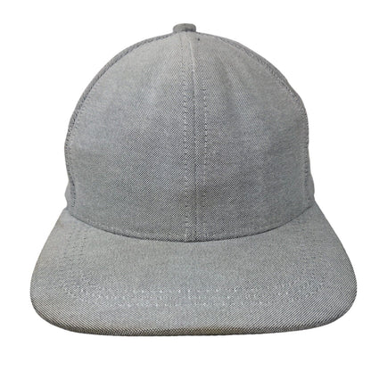 Divided by H&M Snapback Hat Gray One Size Embroidered Adjustable 6 Panel