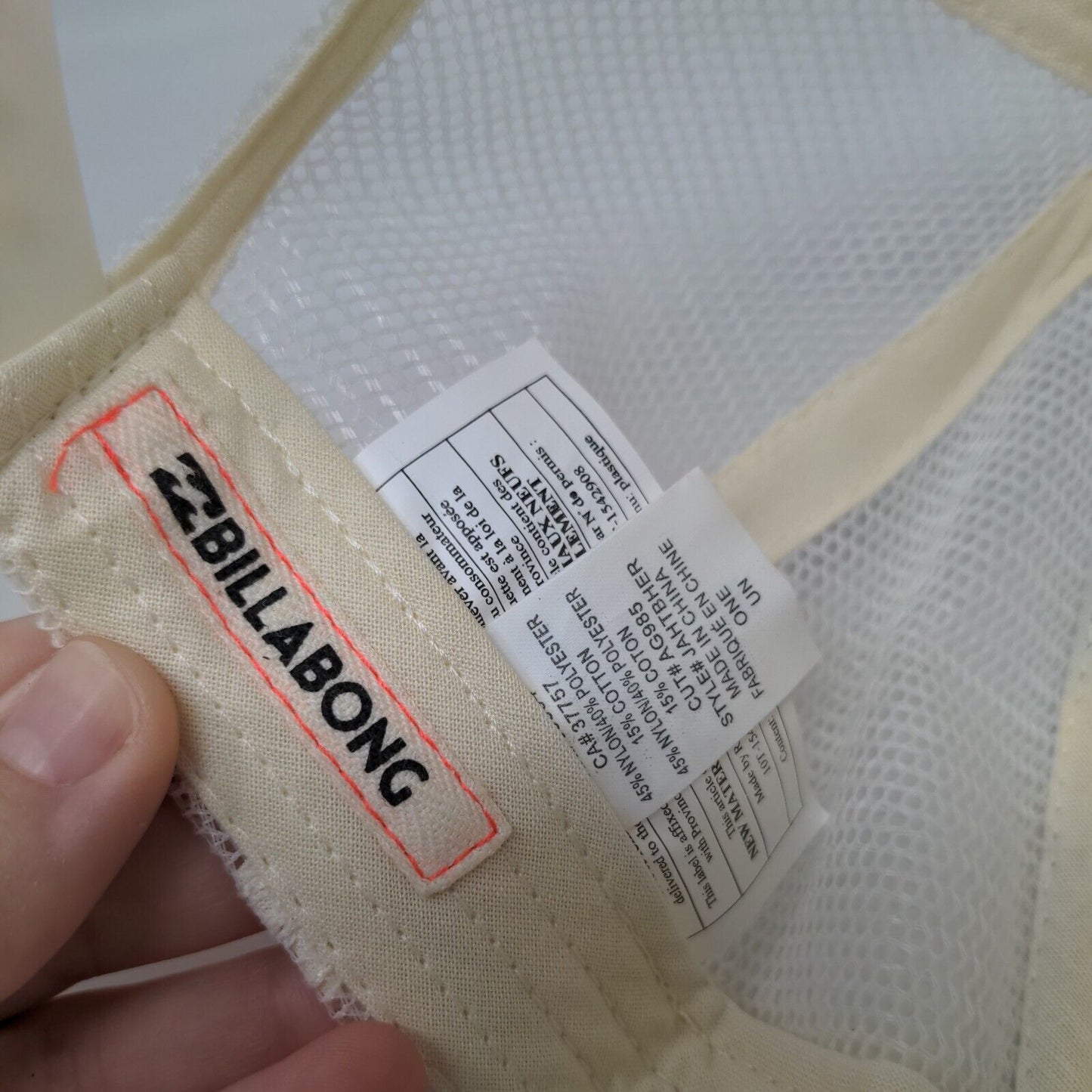 Billabong Since 1973 Snapback Trucker Hat Multicolor OS Adjustable Mesh Back