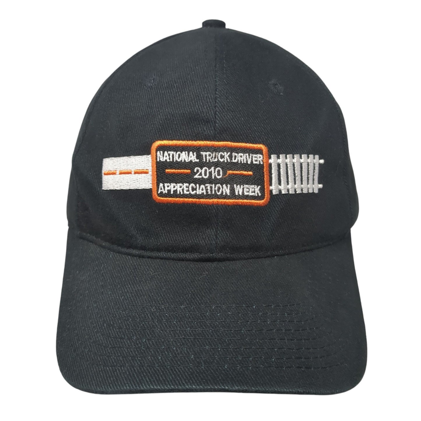 National Truck Driver Appreciation Week 2010 Strapback Hat Black One Size