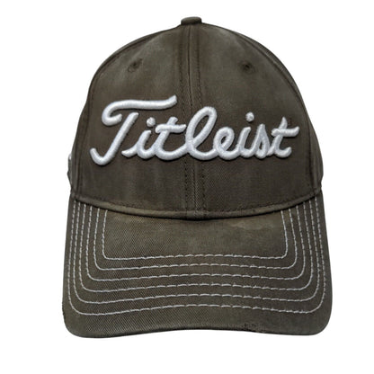 Titleist #1 Slideback Hat Brown OSFA Adjustable Embroidered New Era