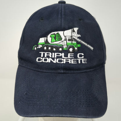 Otto Baseball Cap Blue OSFM Triple C Concrete Truck Embroidered Strapback hat