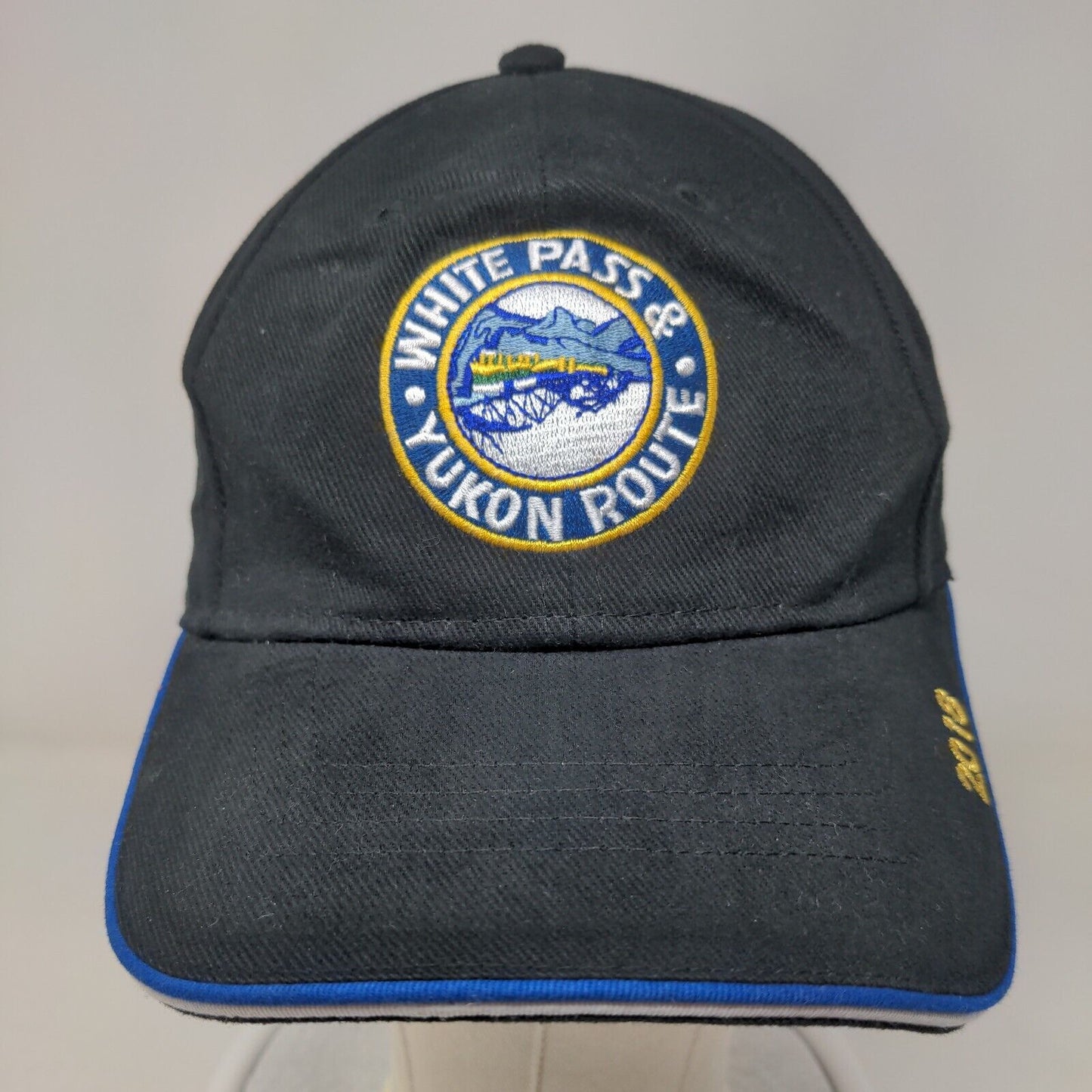 White Pass & Yukon Route Skagway Alaska 2018 Strapback Hat Black OSFM