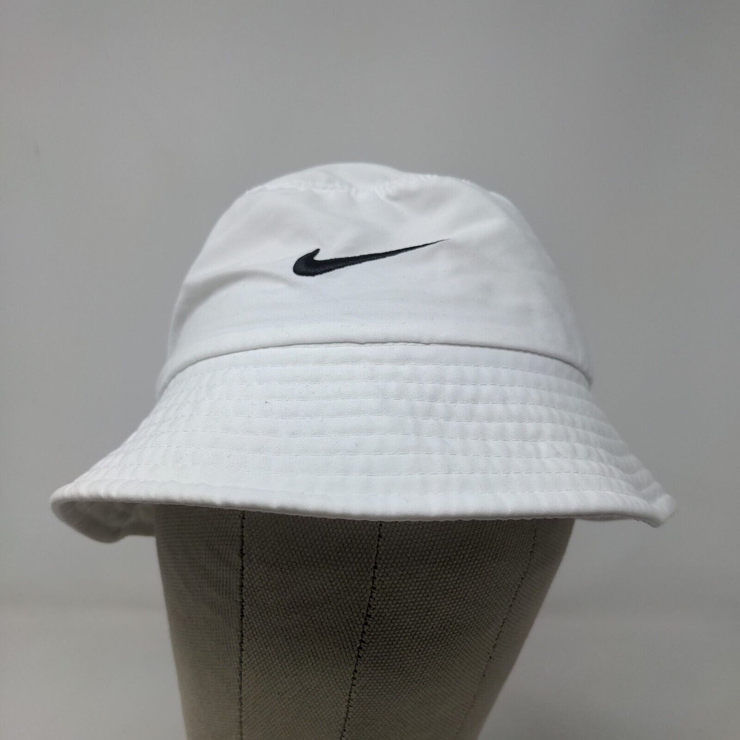 Nike Toddler Boys Bucket Sun Hat White Size Toddler Embroidered Swoosh Logo