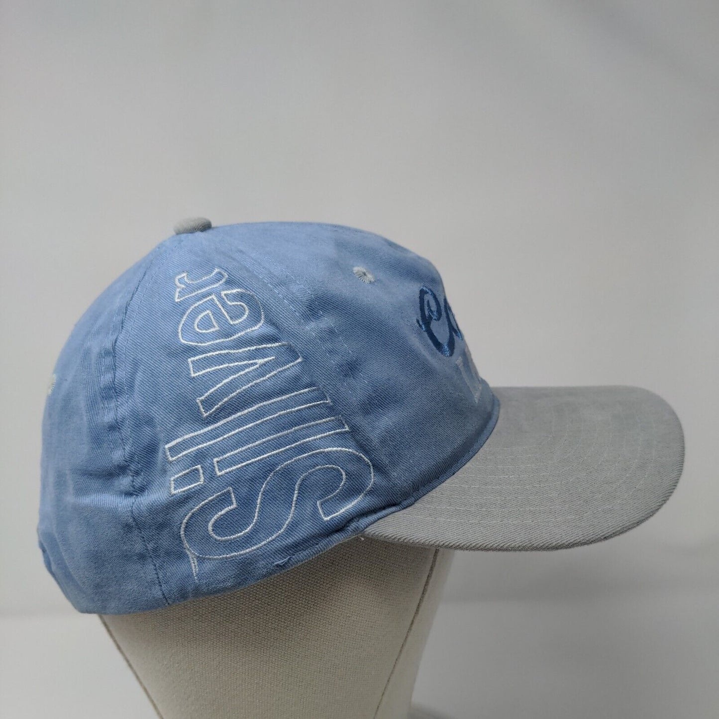 Coors Light Silver Snapback Hat Blue OSFA Adjustable Embroidered