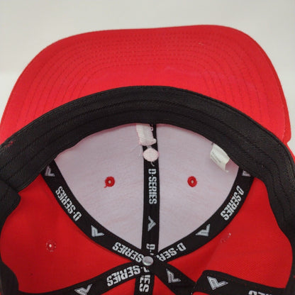 Info Icon Fitted Hat Red 7 3/8-8 Lightweight Pac-Flex D-Series Pacific Headwear