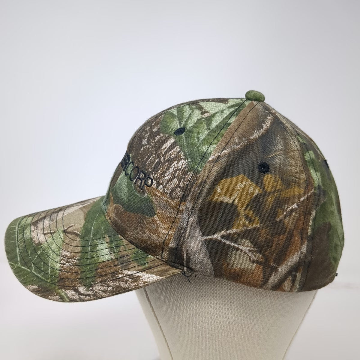 Vitronic Snapback Green Camo One Size BakerCorp Logo Embroidered Workwear hat