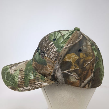 Vitronic Snapback Green Camo One Size BakerCorp Logo Embroidered Workwear hat