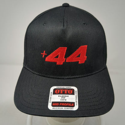 +44 Trucker Black Hat One Size Lewis Hamilton Still We Rise Team 44 Snapback