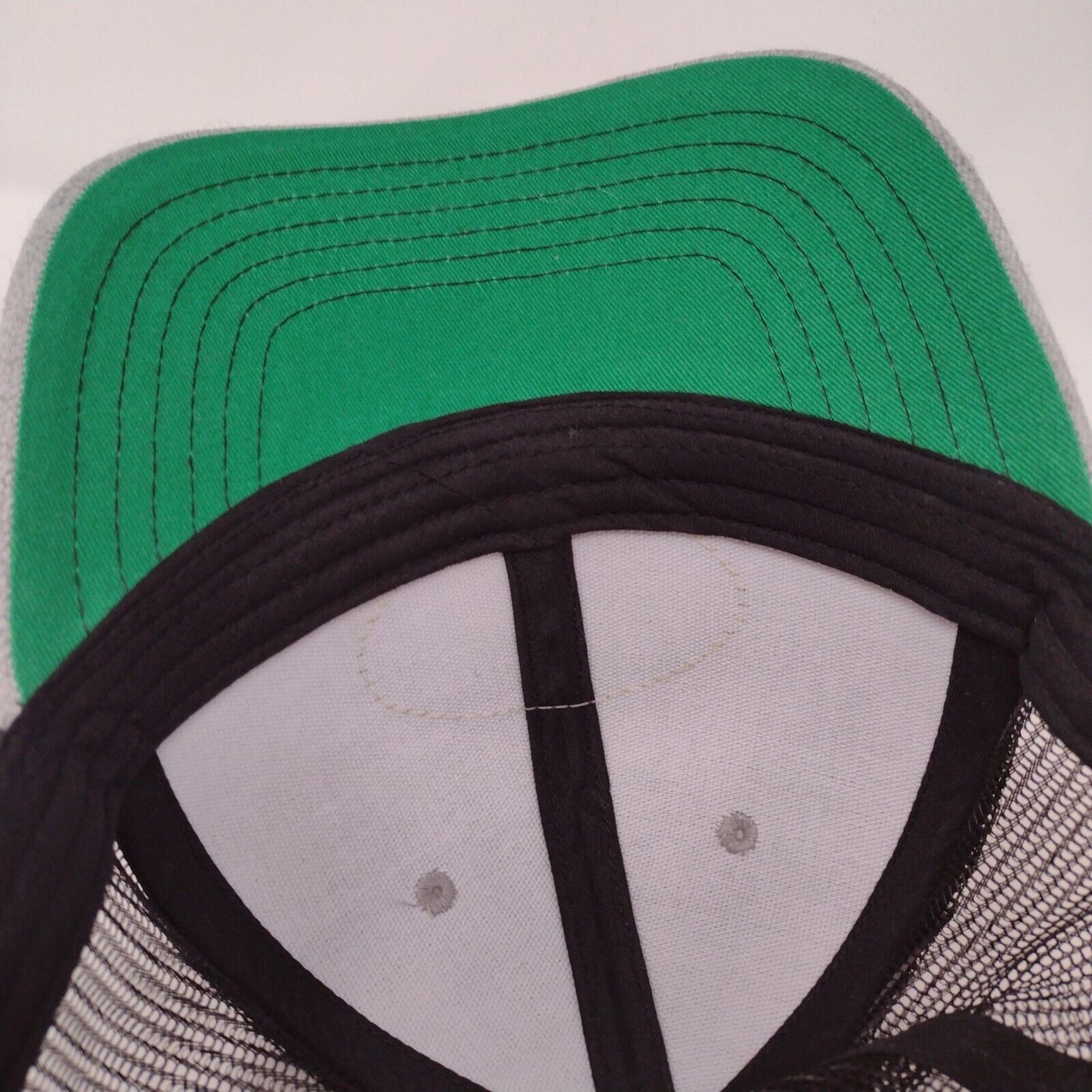 RSP Design Patch Snapback Mesh Back Trucker Hat Gray OSFA Cap America