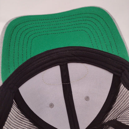 RSP Design Patch Snapback Mesh Back Trucker Hat Gray OSFA Cap America