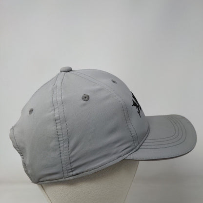 Reel Legends Performance Outfitters Snapback Hat Gray OSFM Adjustable 6 Panel