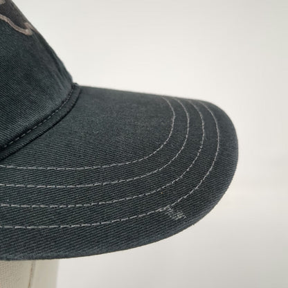 Richardson Trucker Hat Black L Texas State Mesh Snapback Embroidered 111 Cap