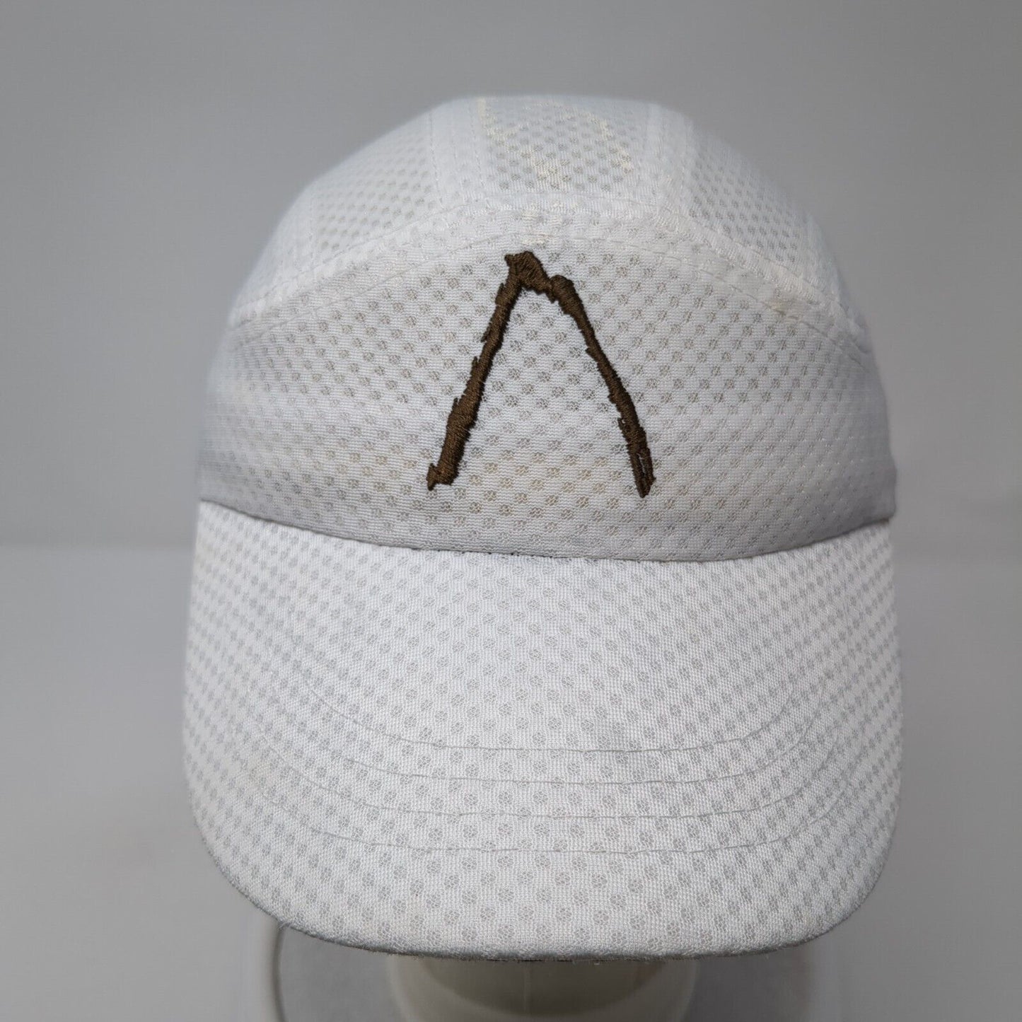 The Athlete's Foot Strapback Hat White One Size Adjustable Bay Six