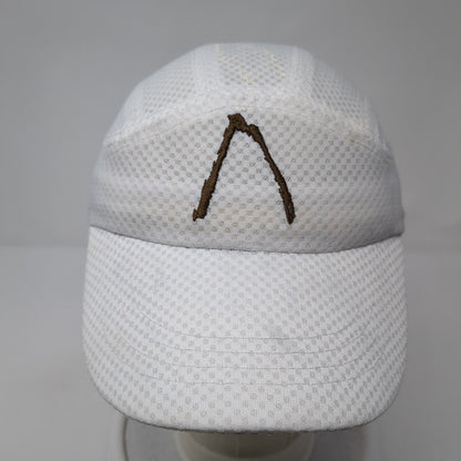 The Athlete's Foot Strapback Hat White One Size Adjustable Bay Six