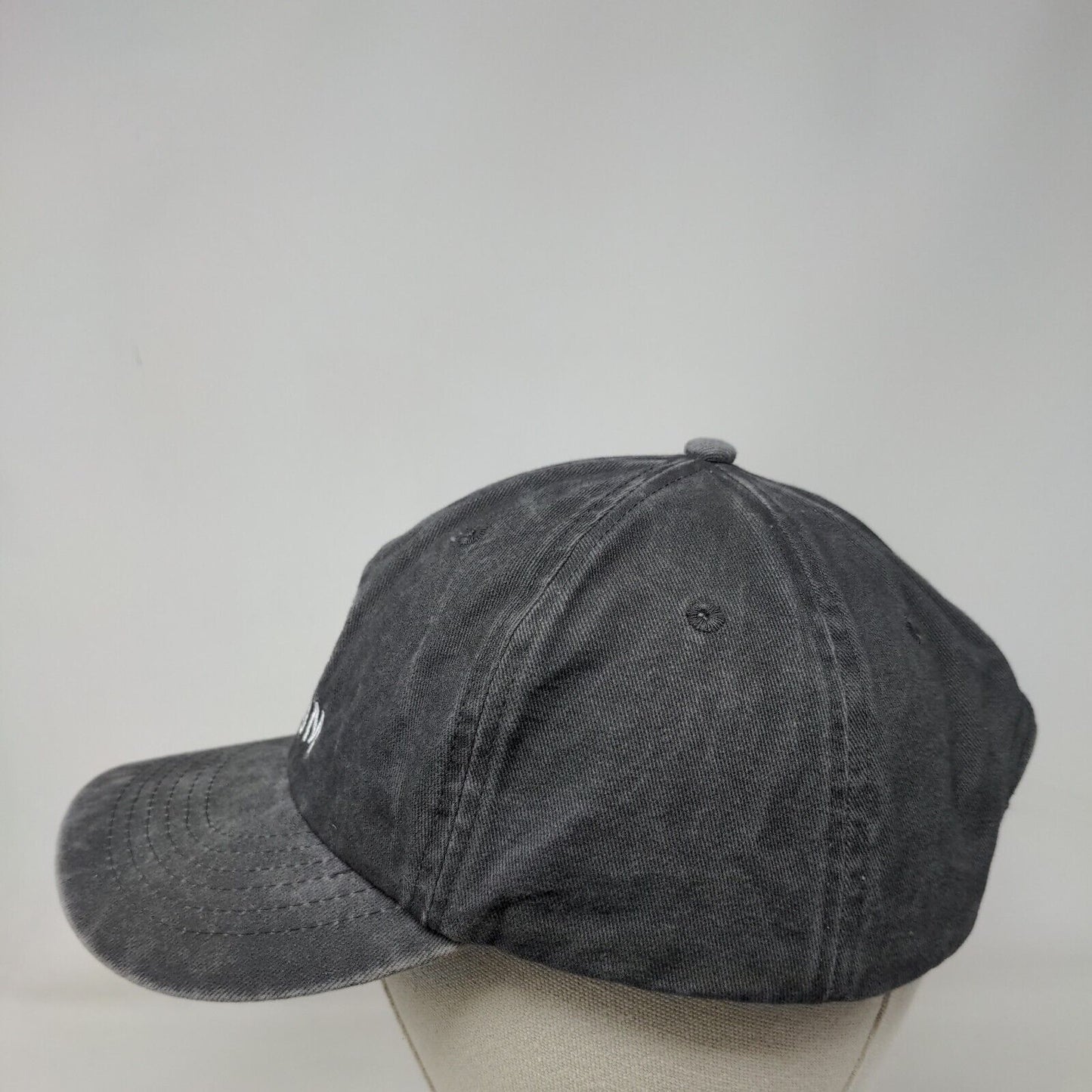 Plant Mom Slideback Hat Gray One Size Adjustable Embroidered 6 Panel Olivia Moss