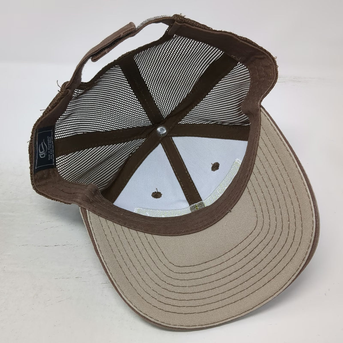 Outdoor Cap Rhino Metals Inc Brown Baseball Cap One Size Mesh Back Strapback hat