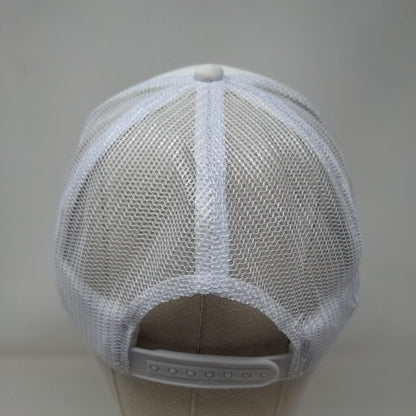Thornton Snapback Trucker Hat White One Size Adjustable Mesh Back Rope Otto