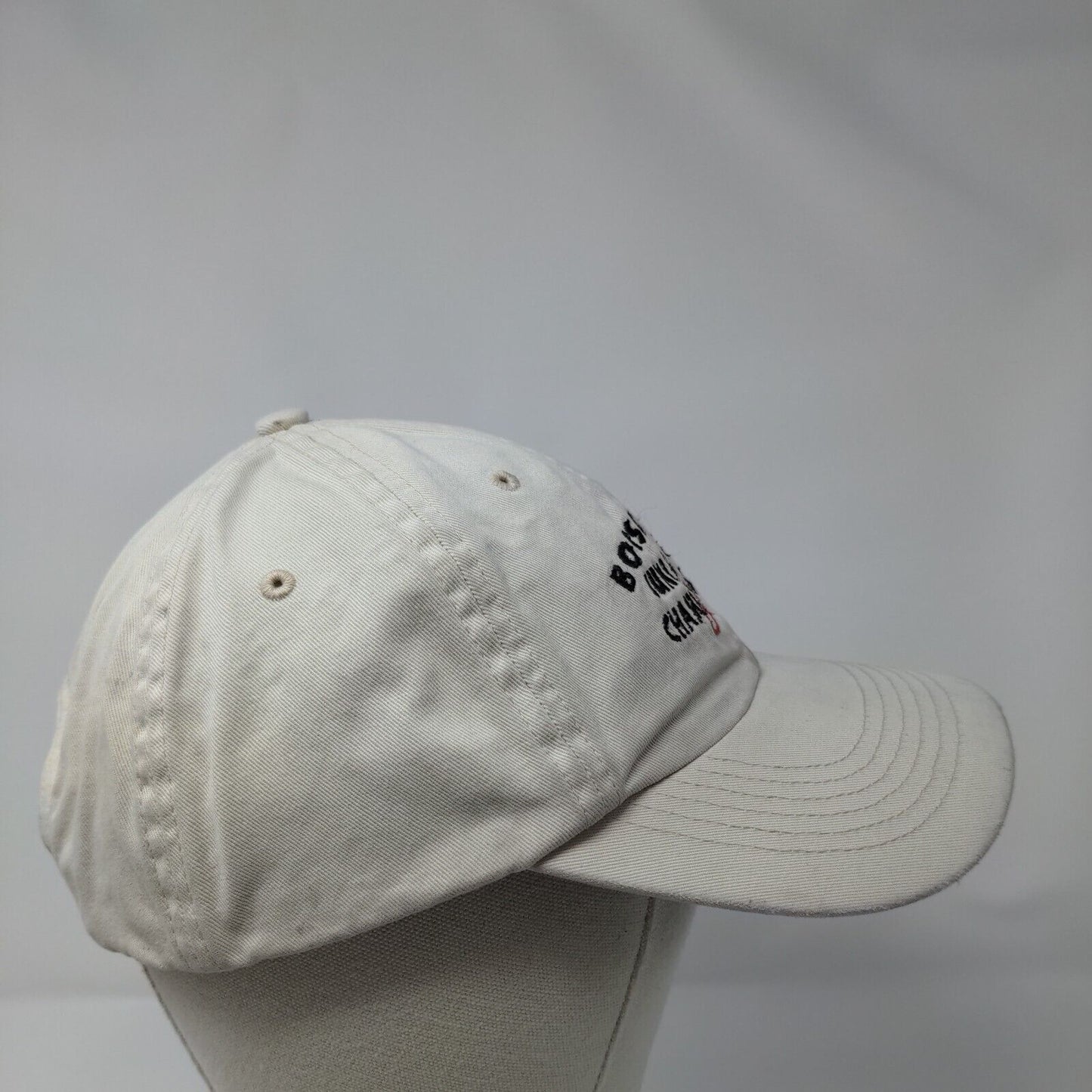 Boise City Juniors High Championships Strapback Hat Tan One Size 6 Panel