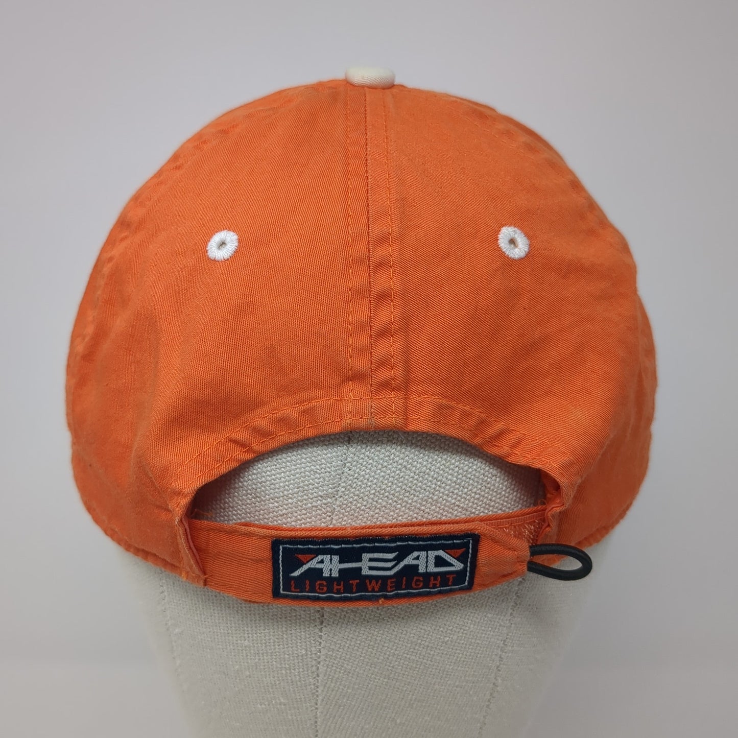 Samoset Resort Strapback Baseball Cap Orange OS Adjustable Classic Cut Ahead
