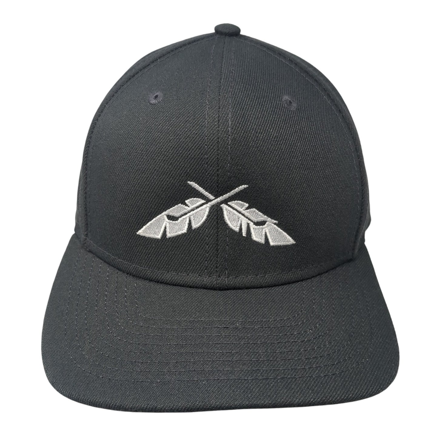 New Era Snapback Hat Gray One Size Embroidered Logo That's Golf 6 Panel