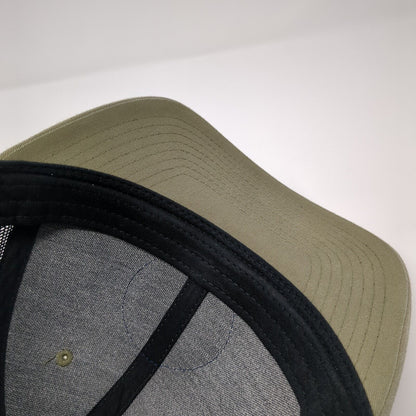 Northwest Adventure Awaits Patch Snapback Trucker Hat Brown One Size