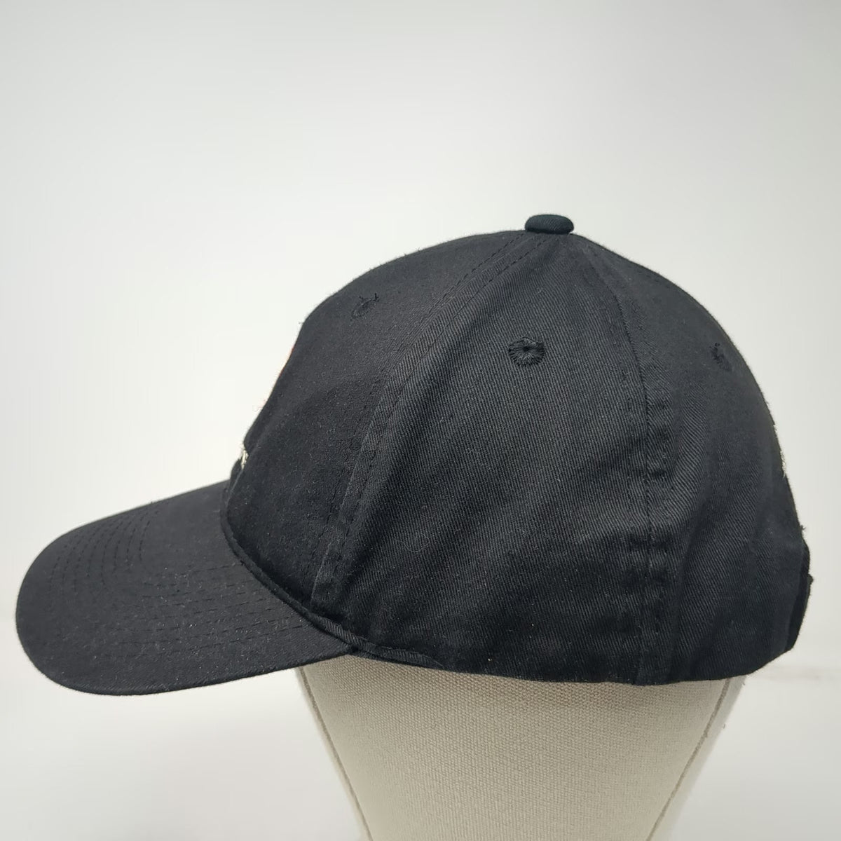 AJM Baseball Cap Black OS Move Safe Industrial Athlete Strapback Hat Adjustable