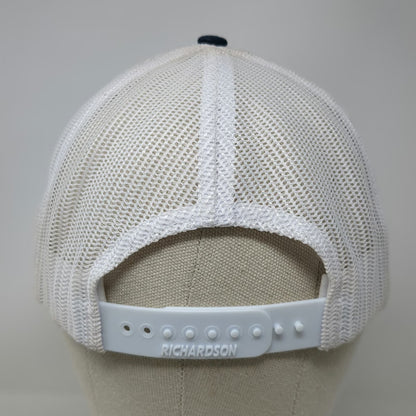 Richardson Trucker Hat Blue One Size Mesh Snapback Simplot Grand View Farms