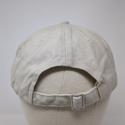 Nah Slideback Hat Tan One Size Adjustable Embroidered Port & Company