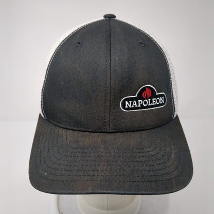 Napoleon Fire Snapback Trucker Hat Black One Size Mesh Back Yupoong