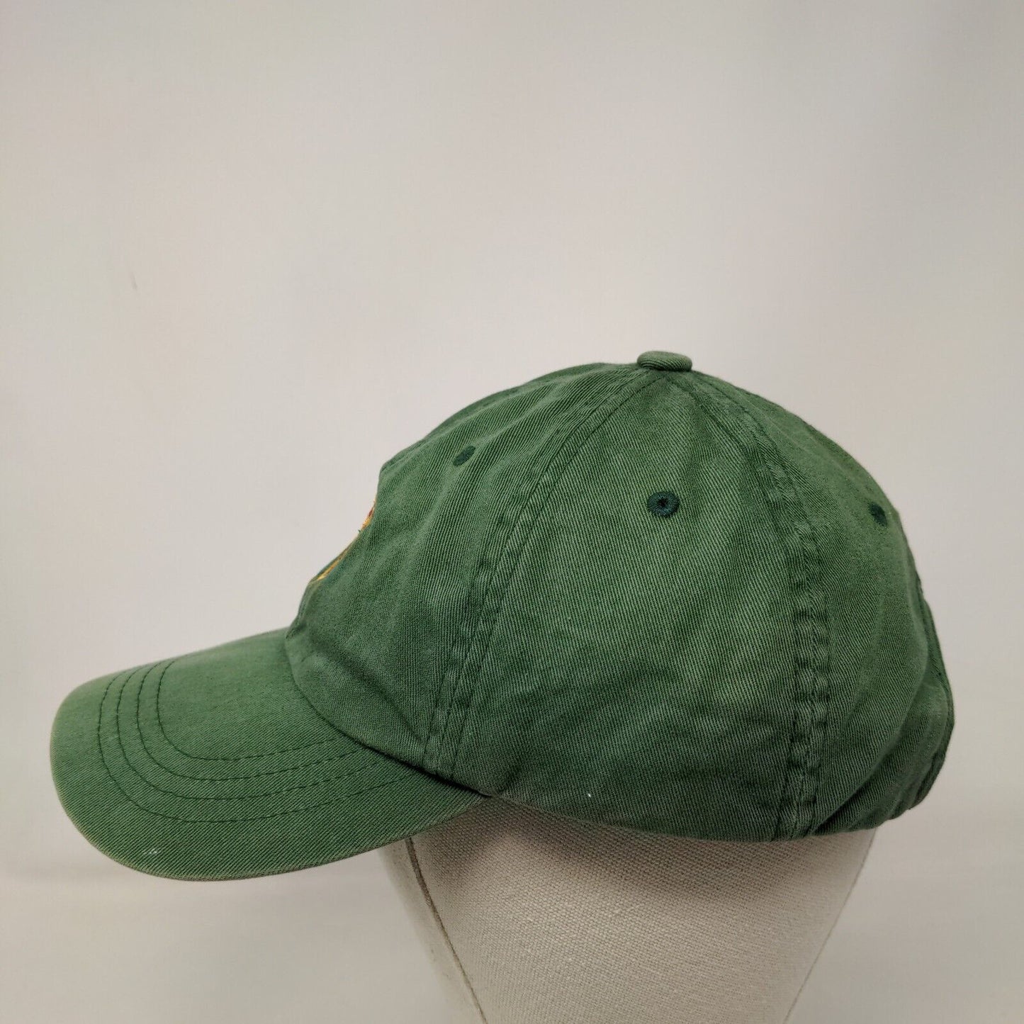 Outlaw 1963 Slideback Hat Green One Size Embroidered 6 Panel Yupoong