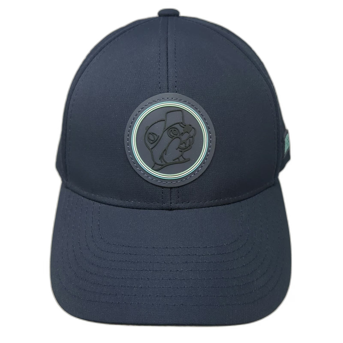 Buc-ee's Baseball Cap Blue One Size Laser Perforated Adjustable Mascot Logo hat